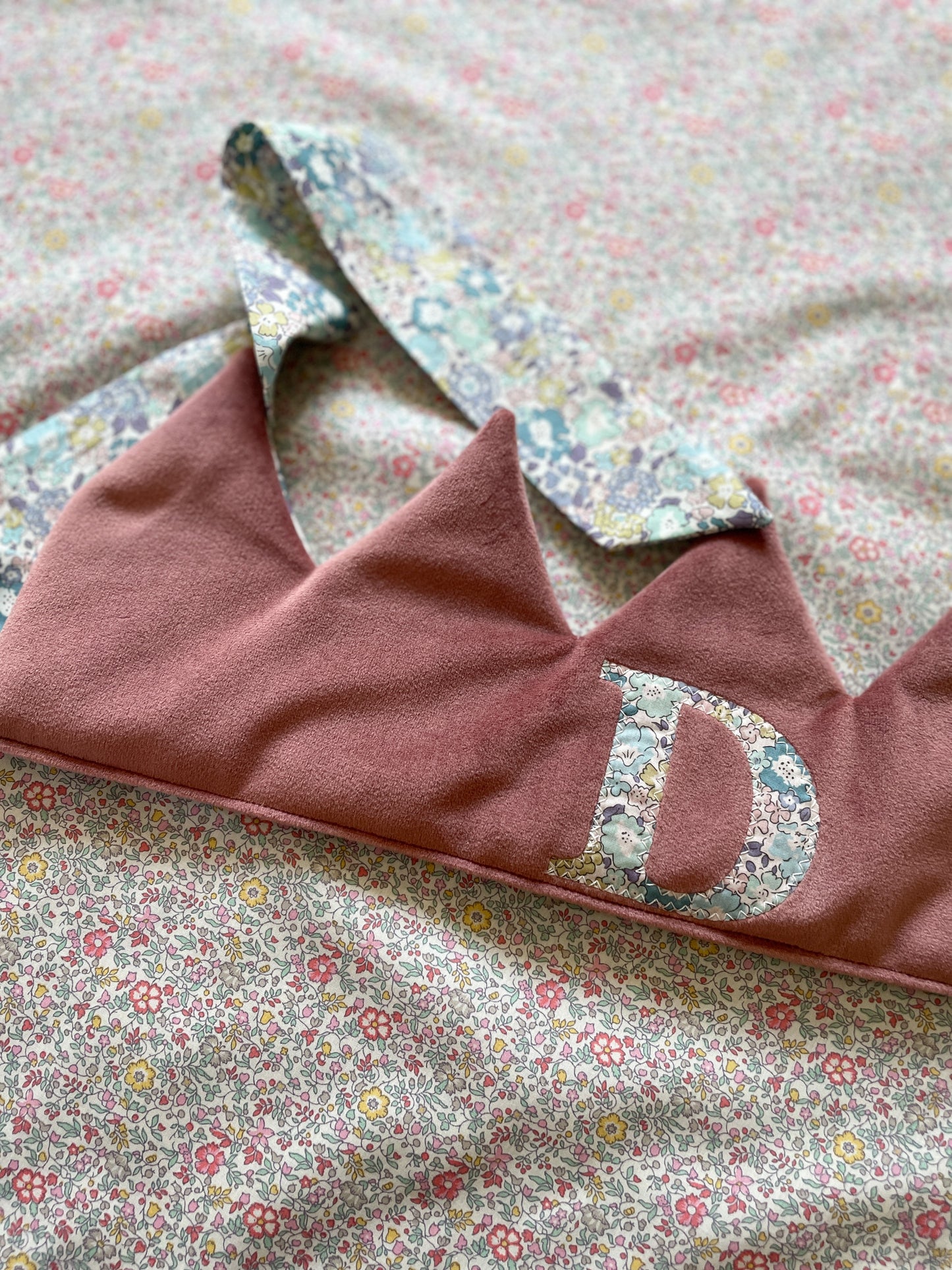 Rose Velvet Birthday Crown