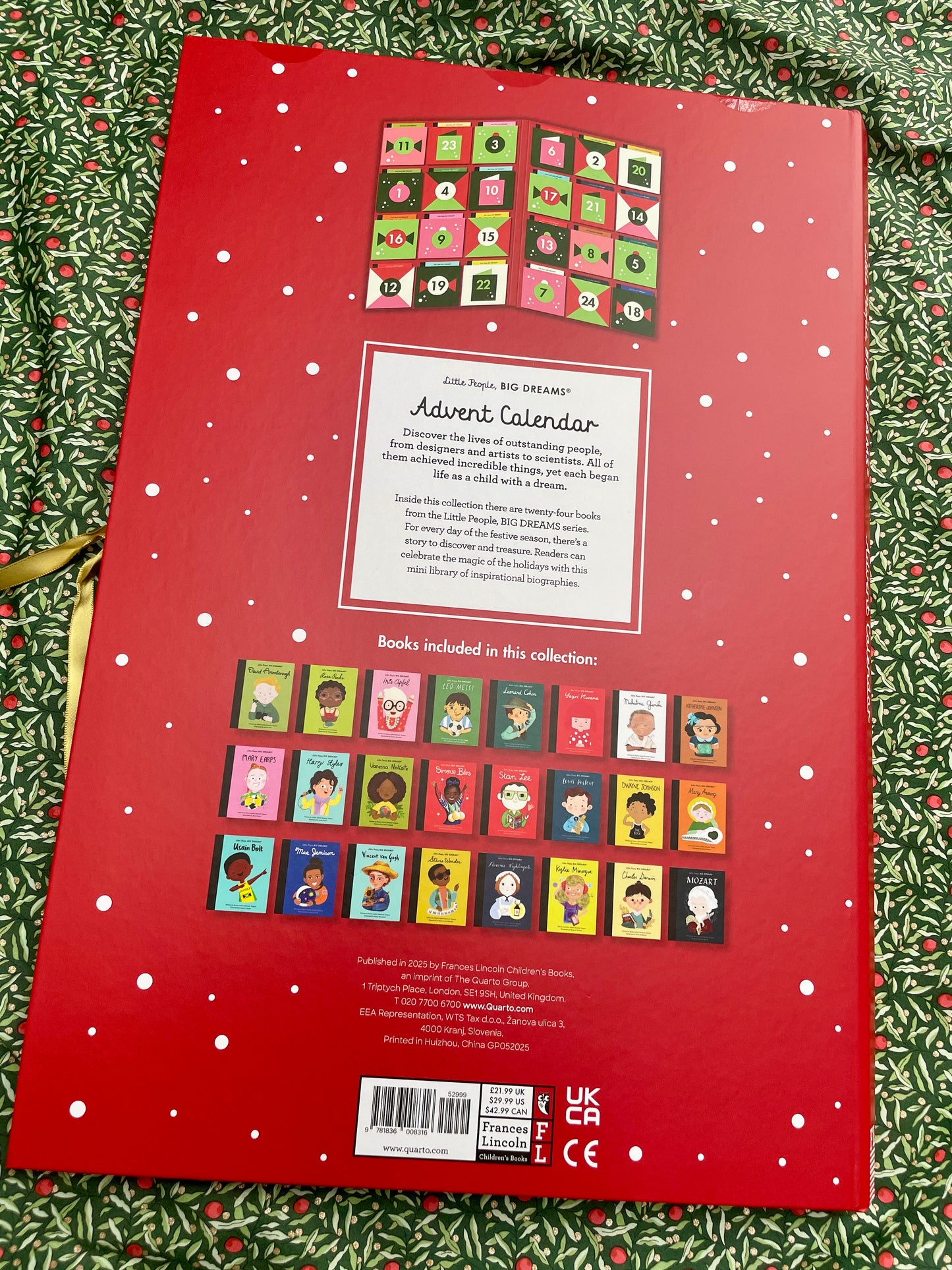 Little People Big Dreams Advent Calendar Book