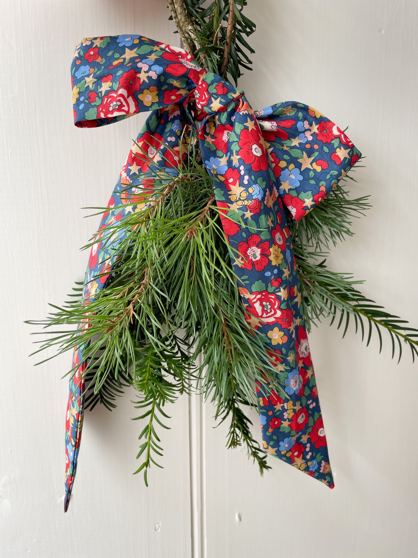 Narrow Liberty Fabric Bow
