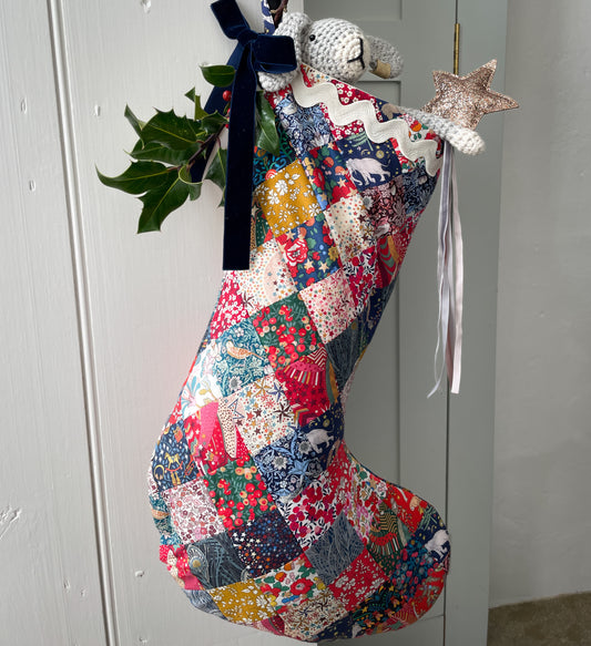 Liberty Patchwork Stocking