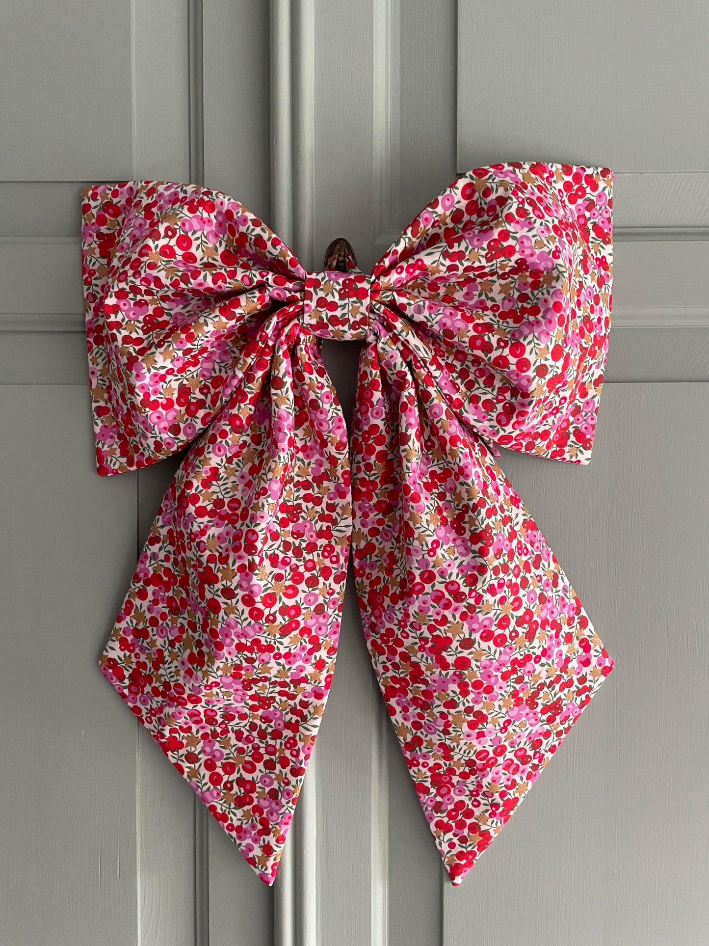 Liberty Oversized Christmas Bow Wiltshire Stars
