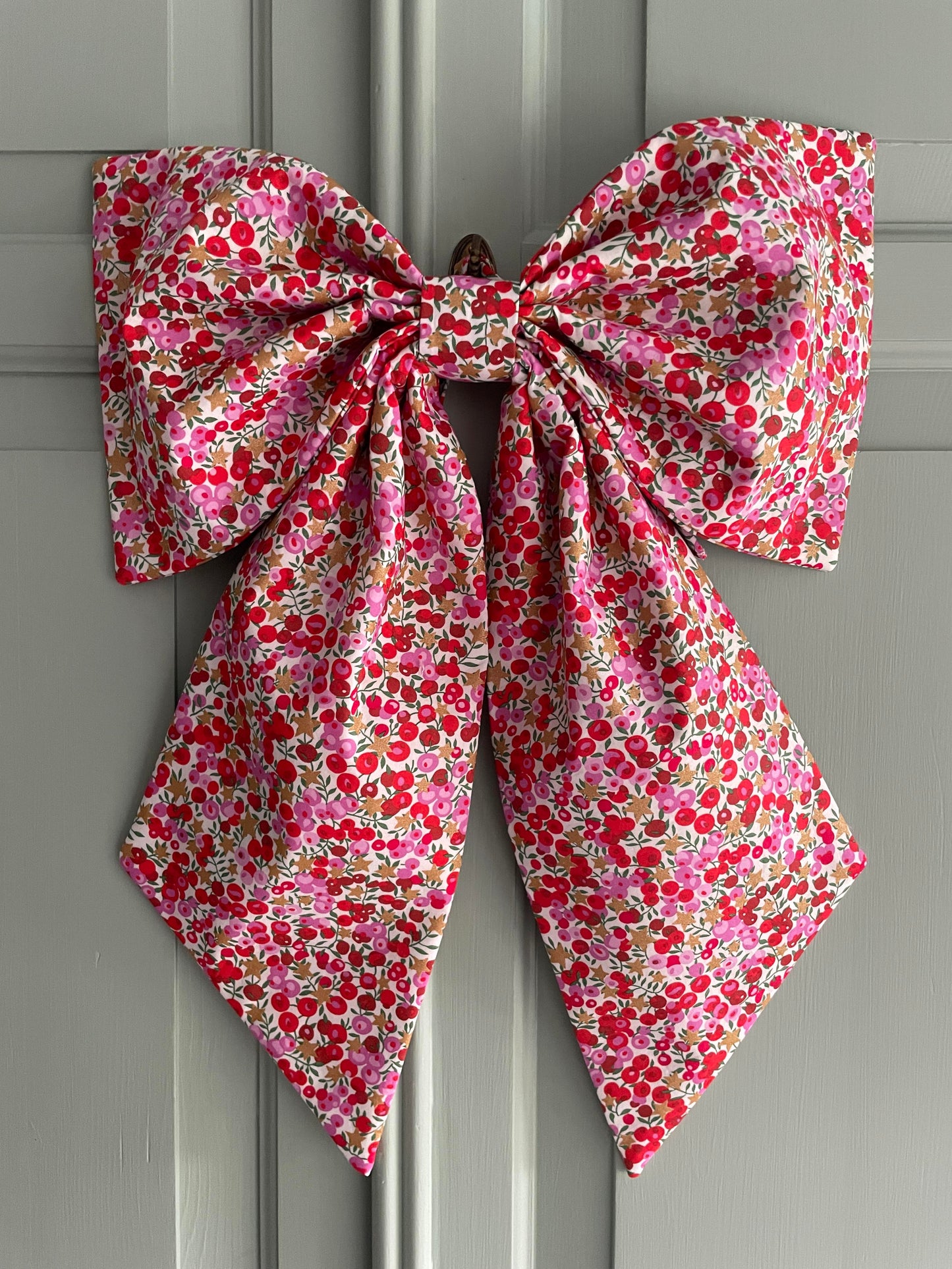 Liberty Oversized Christmas Bow Wiltshire Stars