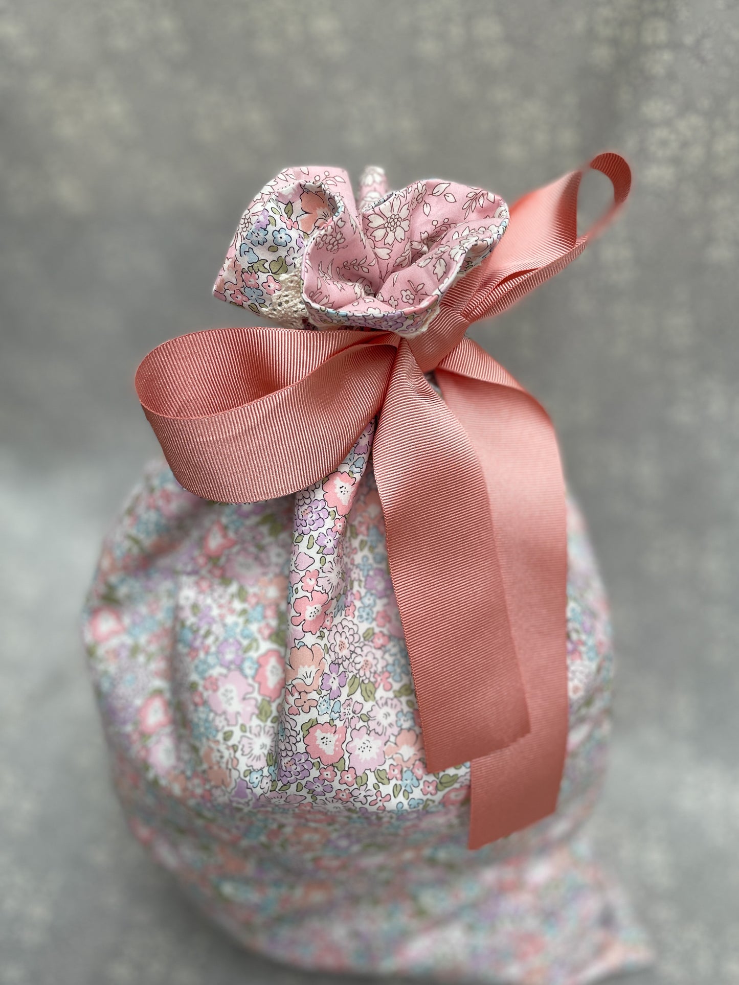 Michelle Pink Print Gift Sack