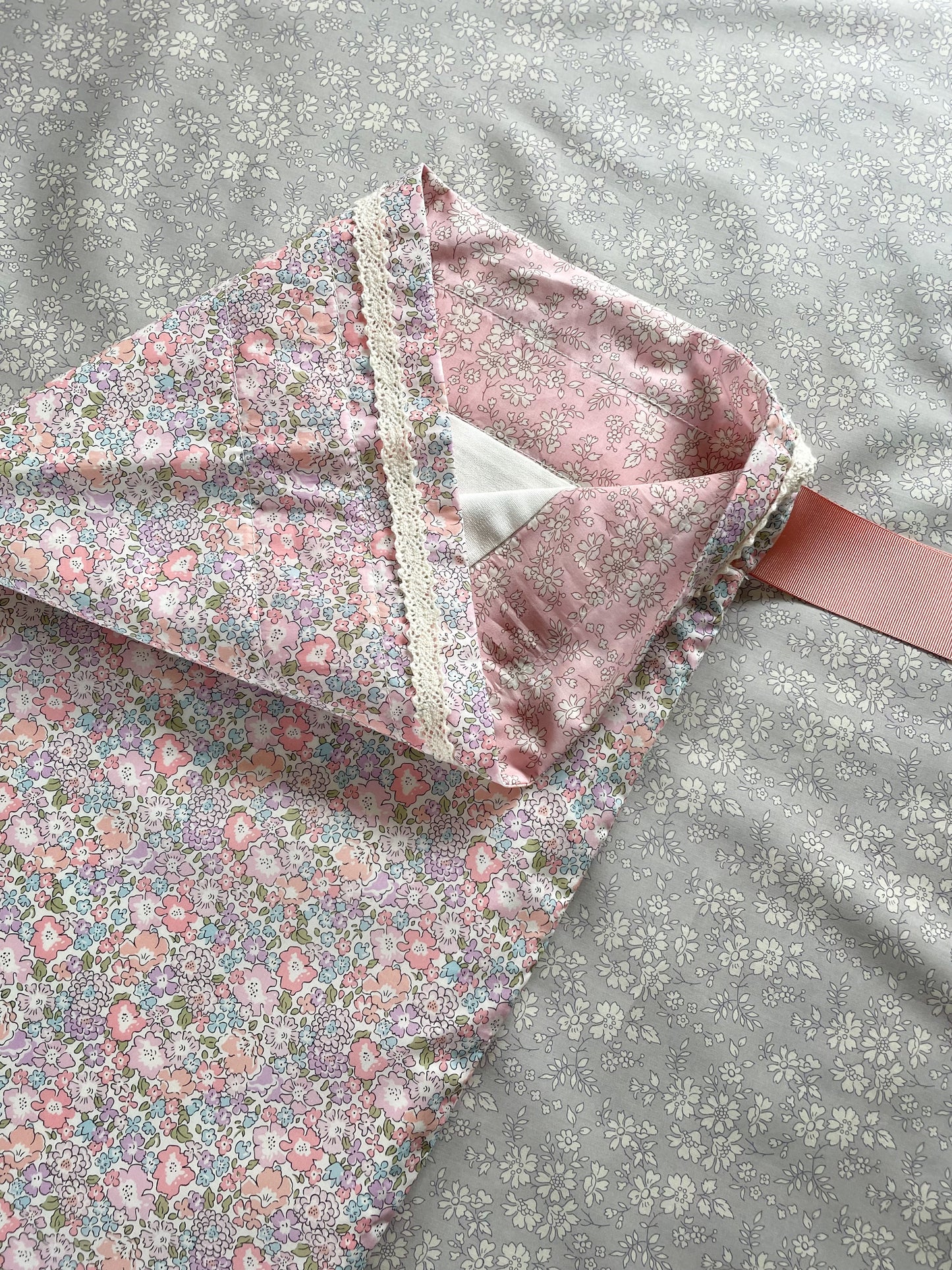 Michelle Pink Print Gift Sack