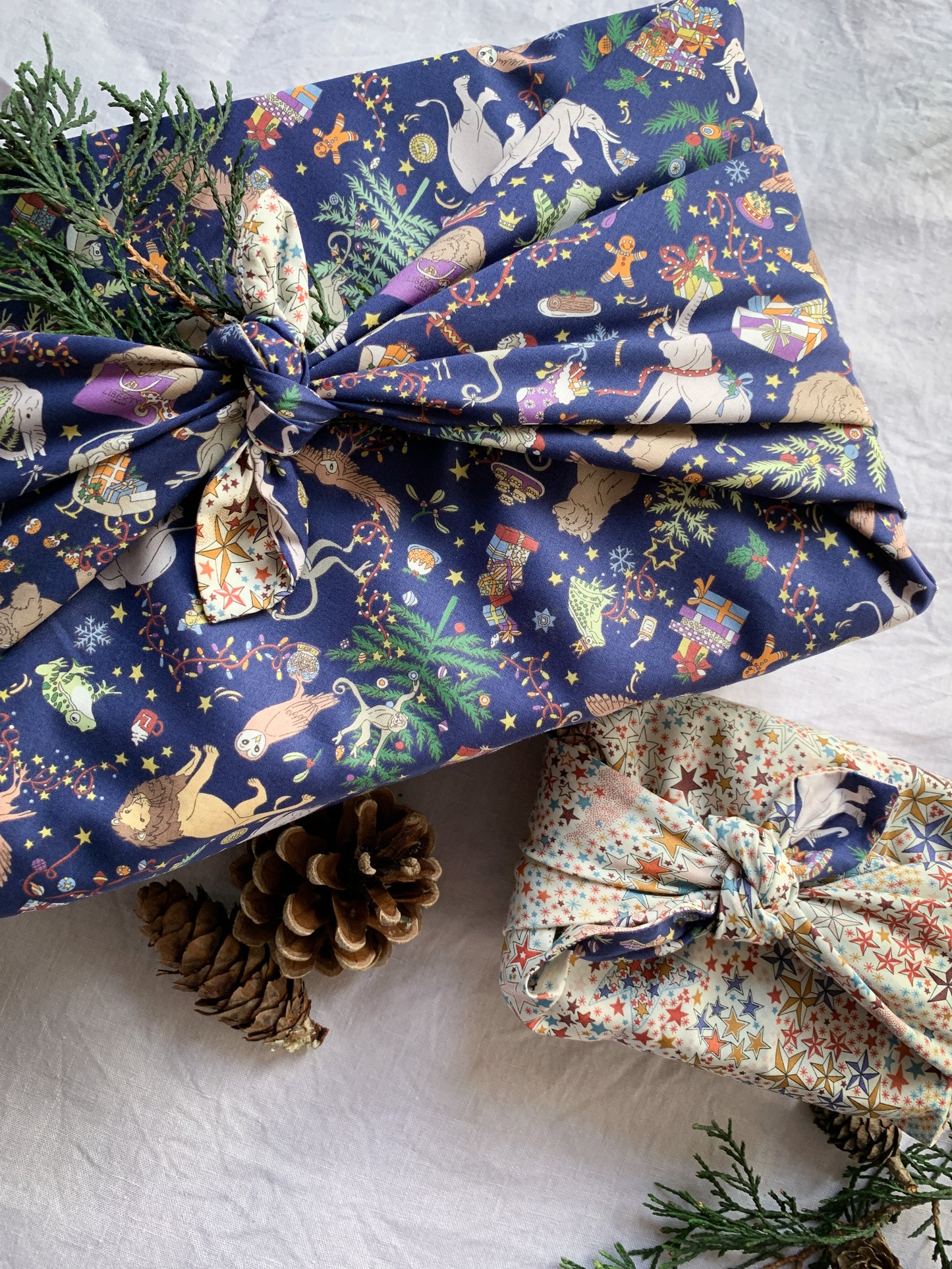 Liberty Christmas Furoshiki Wrap