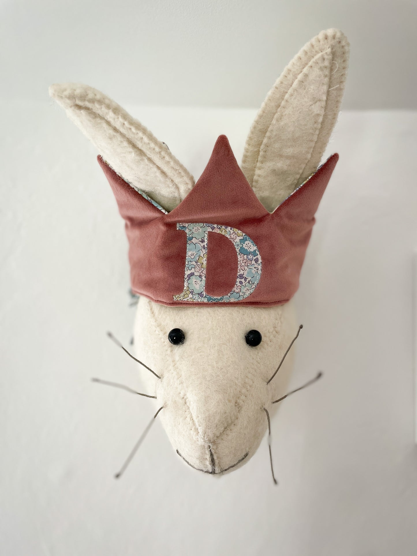 Rose Velvet Birthday Crown