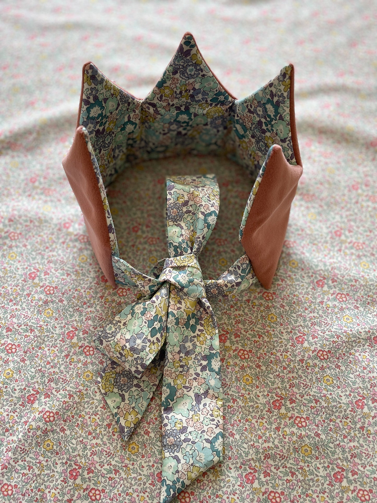 Rose Velvet Birthday Crown
