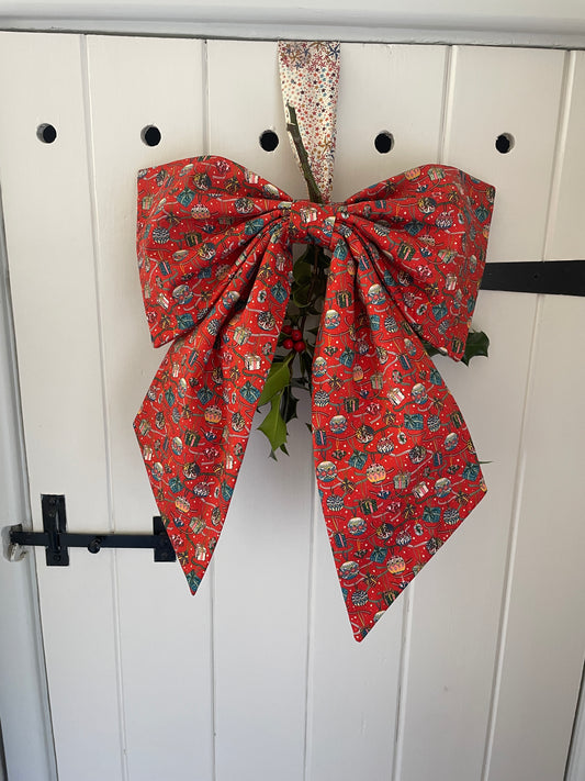 Liberty Oversized Christmas Bow House of Gifts