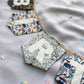 Liberty Print Happy Birthday Bunting Animals and Stars