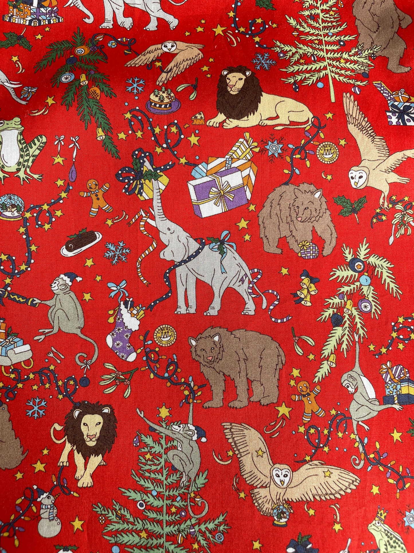 Liberty Christmas Red Gift Sack