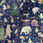 Liberty Christmas Navy Gift Sack
