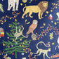 Liberty Christmas Navy Gift Sack