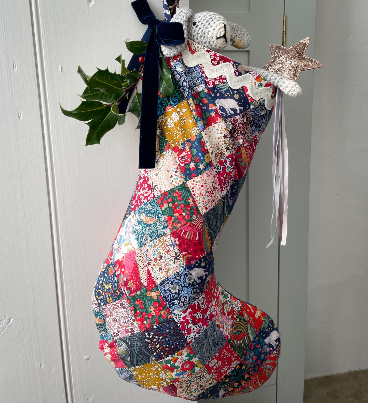 Liberty Patchwork Stocking