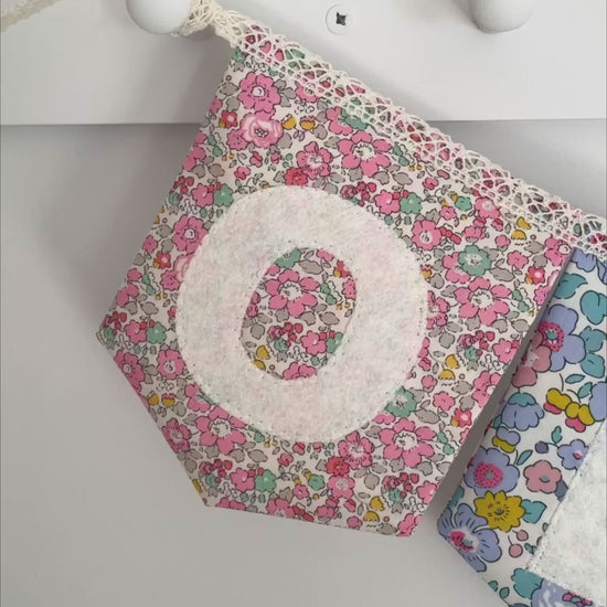 Liberty Print Name Bunting 