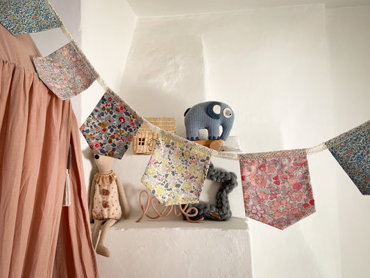 Liberty Print Floral Pennant Bunting