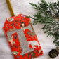 Large Gift Sack Liberty Monogrammed Gift Tag