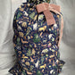 Liberty Christmas Navy Gift Sack